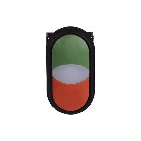 Eaton Pushbuttons Double Pushbutton Red/Green EA NEMA 3/3R/4/4X/12/13 M22S-DDL-GR